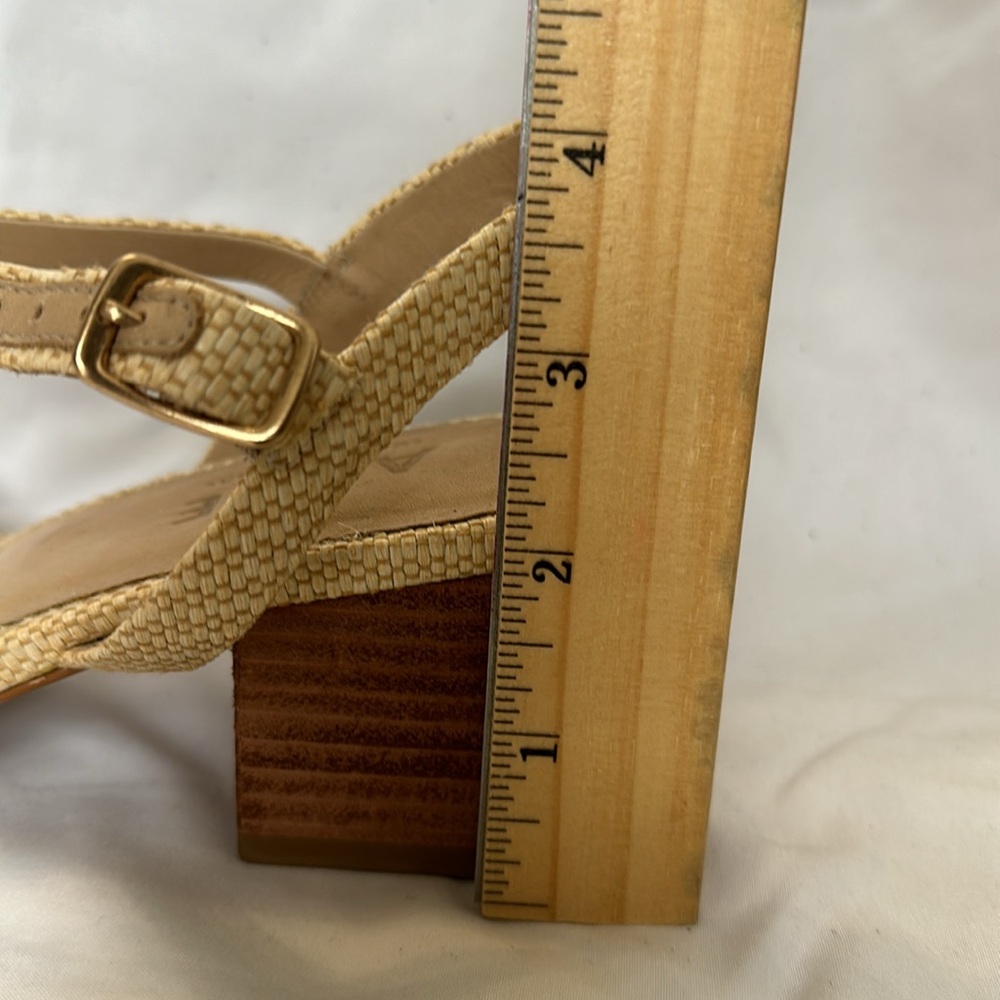 ABLE Rafia Sandal - size 8.5 - Picture 5 of 5